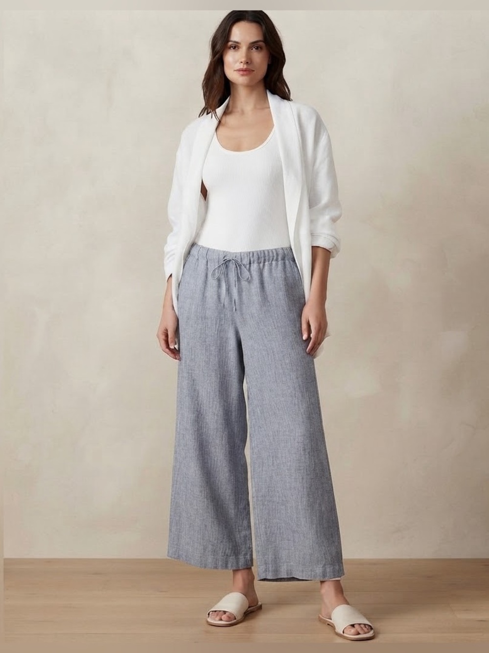 Joie Gray Textured Fabric